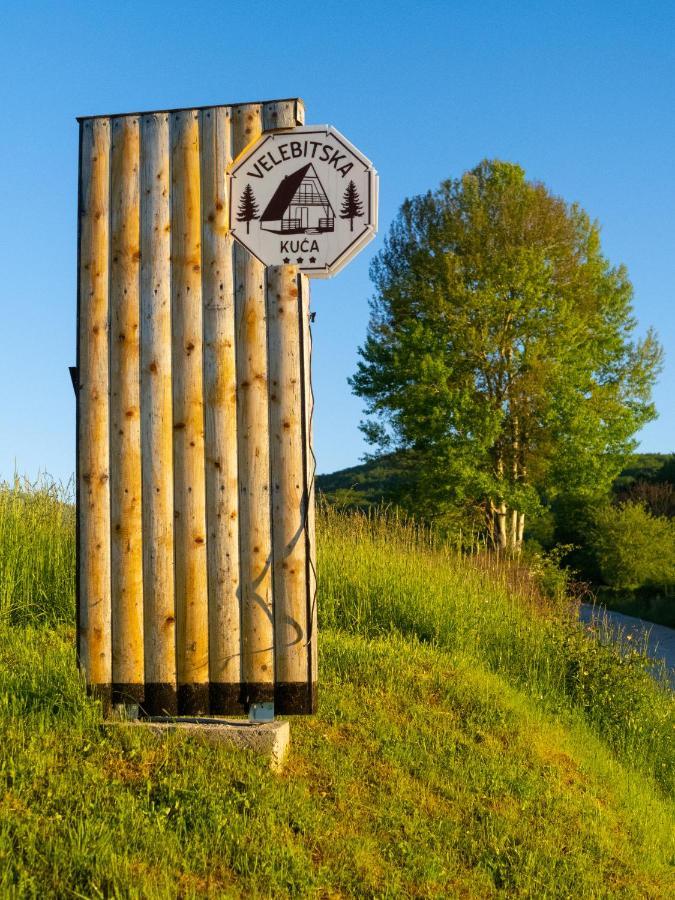 Chalet Velebitska Kuca Velika Plana Buitenkant foto